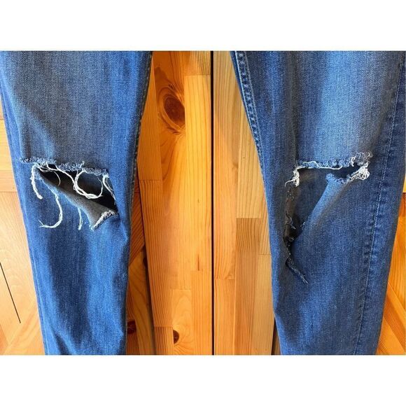 Asos Jeans Size 32x32 Womens Skinny Dark Wash Blue Denim (2137) - Picture 2 of 7